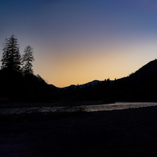 Hoh at Sunset 