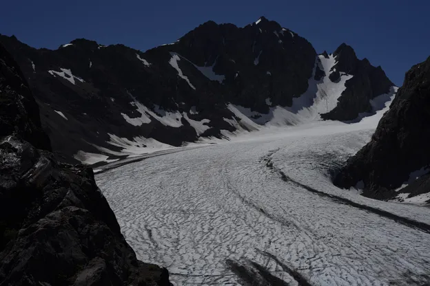 Blue Glacier Then & Now